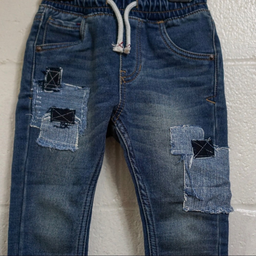 PATCHWORK JEANS - Picture 2 of 4